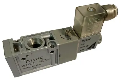 20092 - VALVULA DIRECIONAL 5/2 - 1/4" - 24V - 4V210-08-24D - GHPC