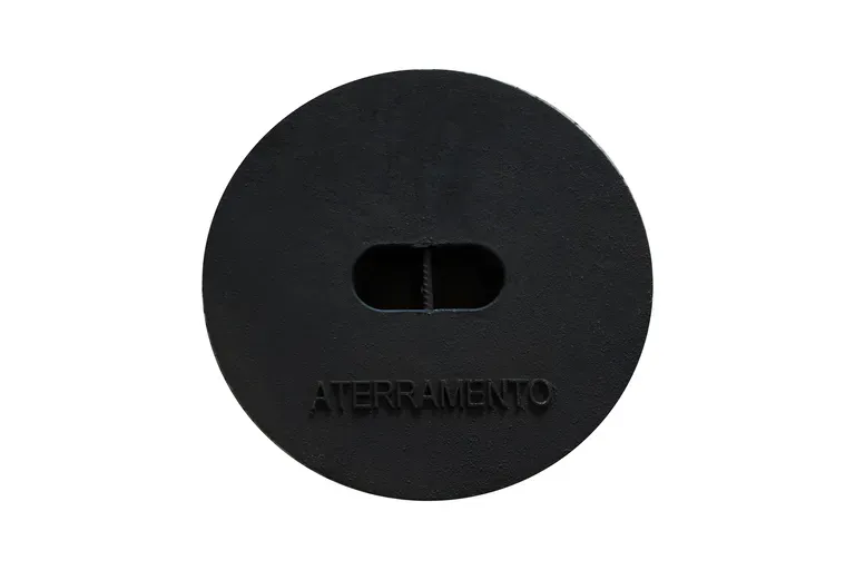Tampão Aterramento Liso 25cm Diam Imagem