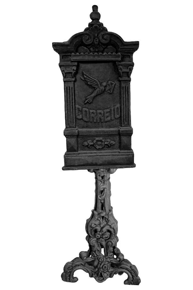 Caixa de Correio Pombo Normal com Pé 130X36X12