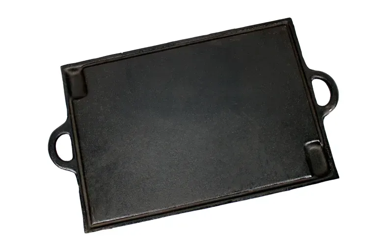 Chapa de Bife com Alca de Ferro 35X50 Imagem