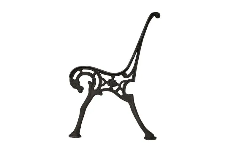 Pé de Banco Cavalo 8 A 10 Réguas 33X68X37 Liso