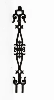 Grade Flor Liz Bola Reta 15X92