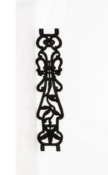 Grade Flor Lírio Reta 18X80