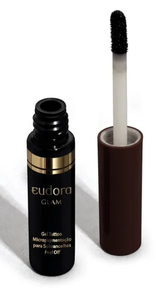 Gel Tatoo Micropigmentação Para Sobrancelhas Médio Claro Eudora Glam 4g