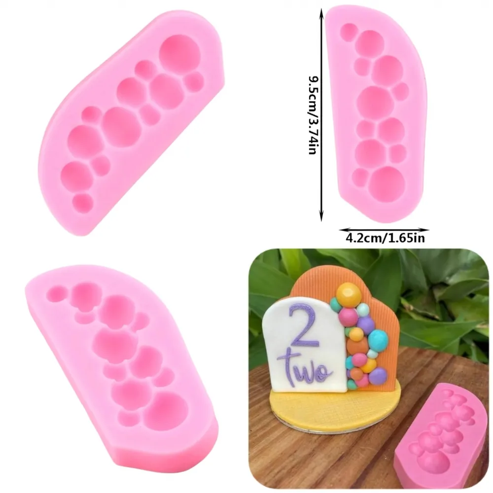 Molde de Silicone Bolas Balões 1