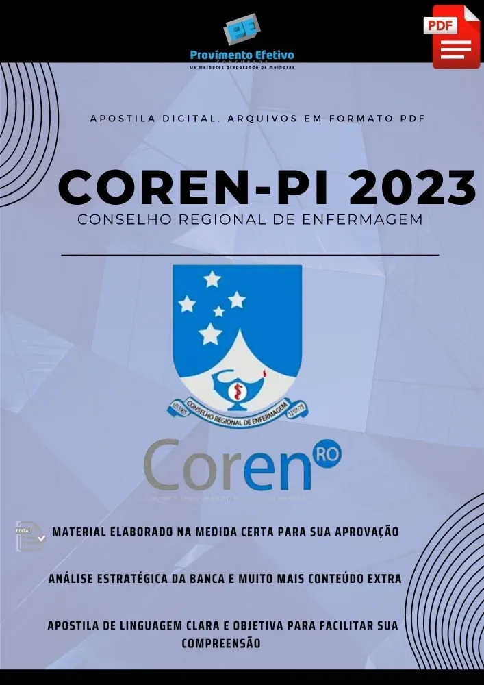 Apostila COREN PI Analista de Sistemas Ano 2023