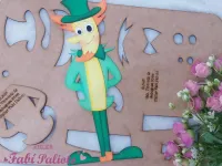 G1.365  Gabarito de Moldes em MDF Visconde de Sabugosa 30cm