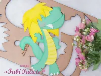 G1.358  Gabarito de Moldes em MDF Cuca 30cm