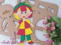 G1.357   Gabarito de Moldes em MDF Emília 30cm