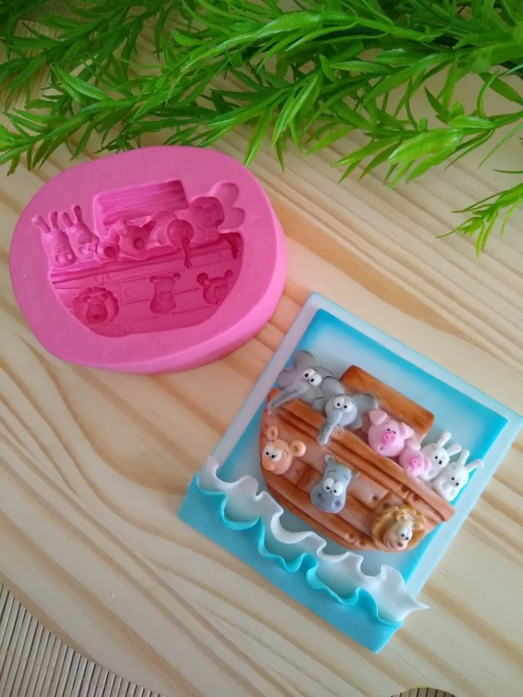 Molde de Silicone Arca de Noé  Imagem