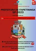 Apostila Prefeitura Itapetininga SP Educador Físico Ano 2023