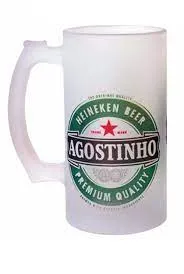 CANECA DE CHOPE BC IMPORTADA 475ML FOSCA 