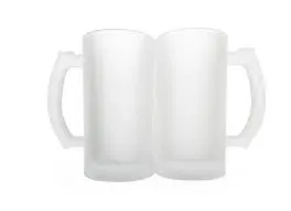 CANECA DE CHOPE BC IMPORTADA 475ML FOSCA  - Foto 2