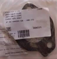 Junta Cabeça Curva Escape Escapamento Jet ski Kawasaki 650 SX 650 X2 11009-3752 - Foto 2