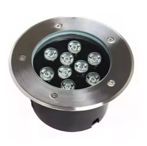 Balizador Spot Led  luminaria Chão Piso 9w Embutir