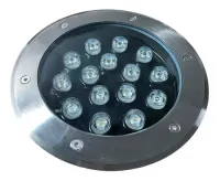 Balizador Spot Led  luminaria Chão Piso 15w Embutir