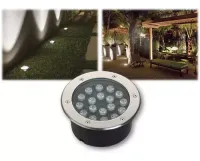 Balizador Spot Led  luminaria Chão Piso 18w Embutir
