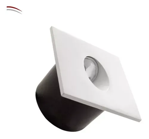 Balizador Led Escada Parede Spot Led mini luminaria 2w Embutir
