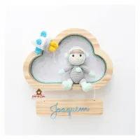 Astronauta - Nuvem P - Porta Maternidade - Foto 11