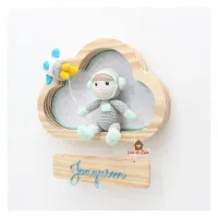 Astronauta - Nuvem P - Porta Maternidade - Foto 12