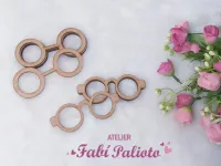 MDF10    Óculos O Caso do bolinho