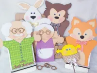 G1.368 Gabarito de Moldes em MDF Fantoche O caso do Bolinho - Foto 2