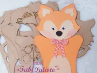 G1.368 Gabarito de Moldes em MDF Fantoche O caso do Bolinho - Foto 4