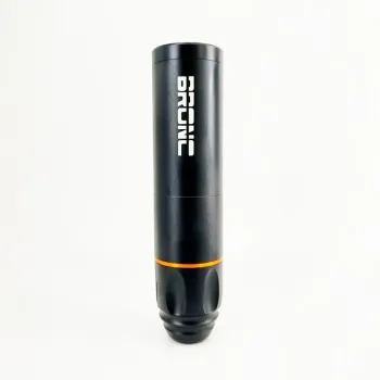 Máquina  de Tatuagem PEN BRONC V7 COOPER com 2 Bateria  - PRETA - Foto 2