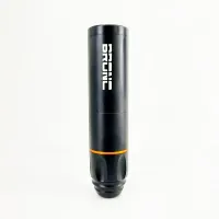 Máquina  de Tatuagem PEN BRONC V7 COOPER com 2 Bateria  - PRETA - Foto 2