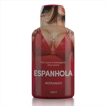 Gel para Massagem dos Seios ESPANHOLA Morango 38g Adão e Eva - CO231