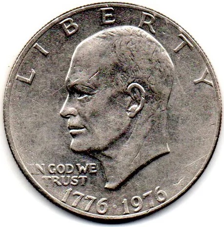 Estados Unidos - 1976 -1 Dollar - Comemorativa Bicentenário