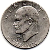 Estados Unidos - 1976 -1 Dollar - Comemorativa Bicentenário