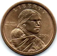 Estados Unidos - 2000P - 1 Dollar