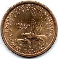 Estados Unidos - 2000P - 1 Dollar - Foto 2