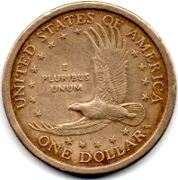 Estados Unidos - 2000D - 1 Dollar - Foto 2