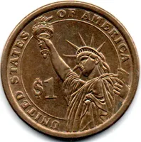 Estados Unidos - 2009D - 1 Dollar - Presidential Dollar - William Henry Harrison - Foto 2
