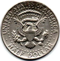 Estados Unidos - 1972 - 50 Cents - Half Dollar - Foto 2