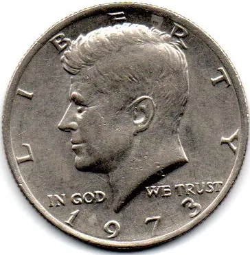 Estados Unidos - 1973 - 50 Cents - Half Dollar