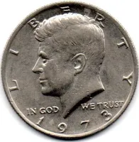 Estados Unidos - 1973 - 50 Cents - Half Dollar