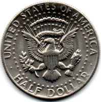 Estados Unidos - 1983P - 50 Cents - Half Dollar - Foto 2