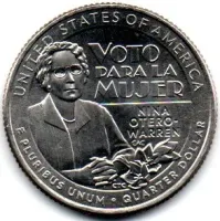 Estados Unidos - 2022P - 25 Cents - Quarter Dollar - Nina Otero Warren - FC