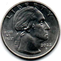 Estados Unidos - 2022P - 25 Cents - Quarter Dollar - Nina Otero Warren - FC - Foto 2