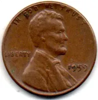 Estados Unidos - 1959 - 1 Cent