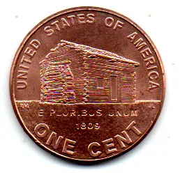 Estados Unidos - 2009 - 1 Cent - Lincoln Bicentennial - Birth and Early Childhood