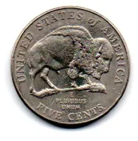 Estados Unidos - 2005P - 5 Cents - Westward Jorney - American Bison
