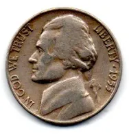 Estados Unidos - 1955D - 5 Cents
