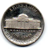 Estados Unidos - 1982S - PROOF - 5 Cents - Foto 2