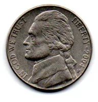 Estados Unidos - 2004P - 5 Cents - Comemorativa - Viagem para o Oeste - Louisiana Purchase - Foto 2
