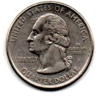 Estados Unidos - 1999D - 25 Cents - New Jersey - State Quarter Dollar - MBC - Foto 2