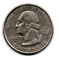 Estados Unidos - 1999P - 25 Cents - New Jersey- State Quarter Dollar - MBC - Foto 2